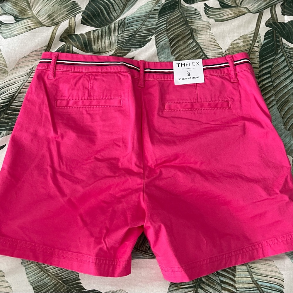 NWT Tommy Hilfiger shorts. Hot pink. Sz 8